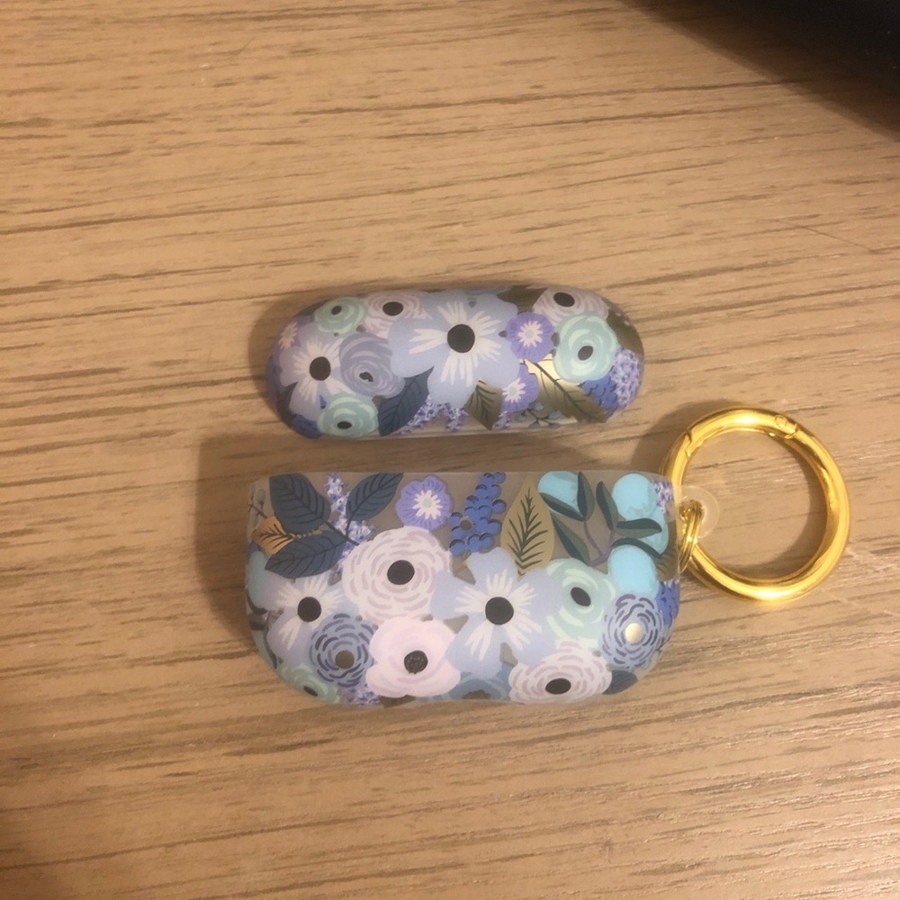Rifle Paper Co. Blue Floral AirPod Pro Case